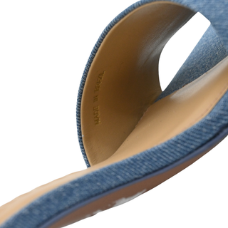 Ada Denim Mule Sandals