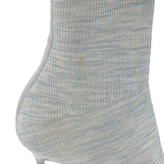 Logo Knit Sock Booties