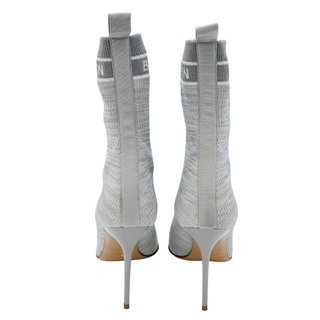 Logo Knit Sock Booties