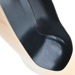 THE ROW | Nude Patent Leather Pointed-Toe Pumps