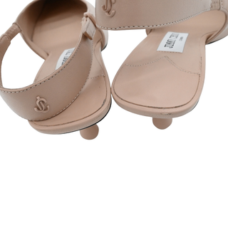 Light Pink Amel Leather Slingback Pumps