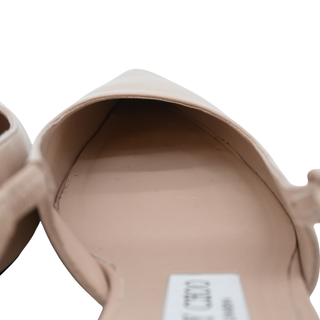 Light Pink Amel Leather Slingback Pumps