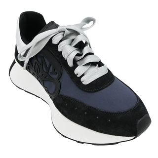 ALEXANDER MCQUEEN | Sprint Runner Black Sneakers