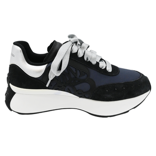 ALEXANDER MCQUEEN | Sprint Runner Black Sneakers