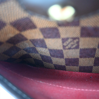 LOUIS VUITTON | Damier Ebene Berkeley Top Handle Bag