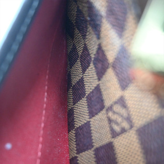 LOUIS VUITTON | Damier Ebene Berkeley Top Handle Bag