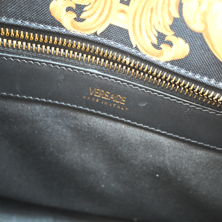 VERSACE | La Medusa Barocco Print Canvas Tote Bag