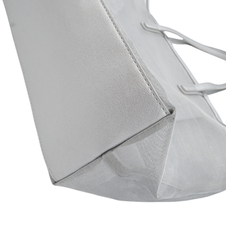 LOVE MOSCHINO | Silver Mesh Logo Tote Bag