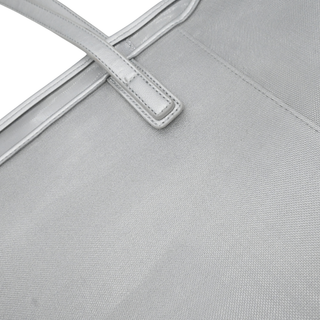 LOVE MOSCHINO | Silver Mesh Logo Tote Bag