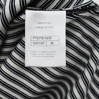 CHANEL | Striped Sleeveless Mini Dress