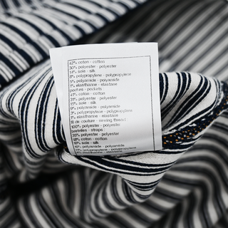 CHANEL | Striped Sleeveless Mini Dress