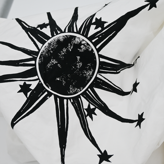 ALEXANDER MCQUEEN | White Papercut Print Midi Dress