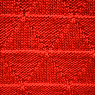 BOTTEGA VENETA | Single Crochet Knit Red Wool Scarf