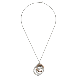 1837 Interlocking Circles Pendant Necklace