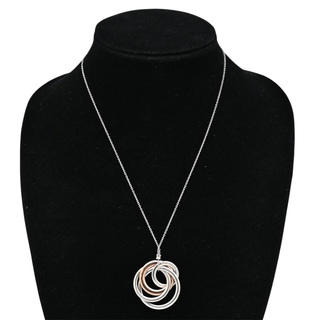 1837 Interlocking Circles Pendant Necklace