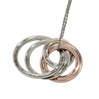 1837 Interlocking Circles Pendant Necklace