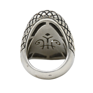 Flower Pave Diamond Cocktail Ring