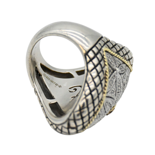 Flower Pave Diamond Cocktail Ring