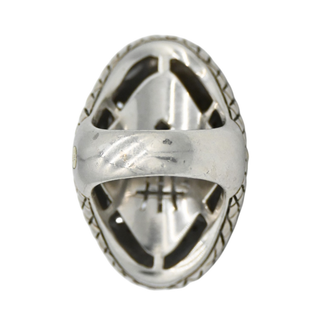 Flower Pave Diamond Cocktail Ring