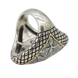 Flower Pave Diamond Cocktail Ring