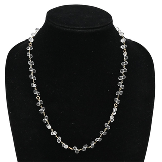 DOMINIQUE COHEN | White Topaz Cluster Necklace