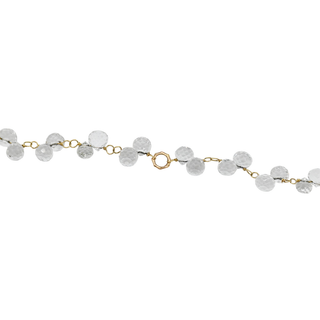 DOMINIQUE COHEN | White Topaz Cluster Necklace