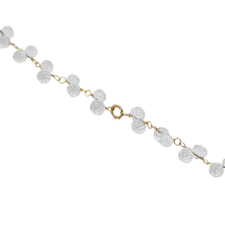 DOMINIQUE COHEN | White Topaz Cluster Necklace