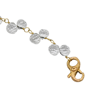 DOMINIQUE COHEN | White Topaz Cluster Necklace