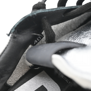 Silver Metallic Sneakers