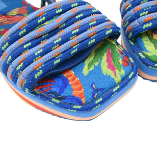 FARM RIO | Blue Multi-Strap Sandals