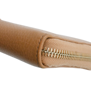 Brown Leather Soho Zip Around Wallet