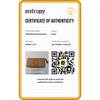Brown Leather Soho Zip Around Wallet