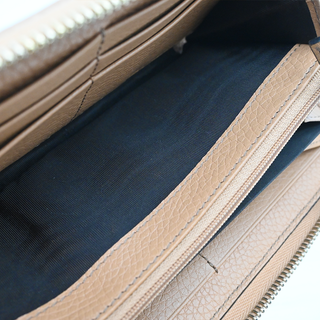 Brown Leather Soho Zip Around Wallet