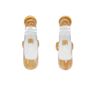 Marlowe Clear Small Statement Earrings