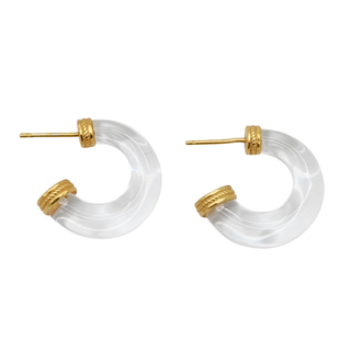 Marlowe Clear Small Statement Earrings