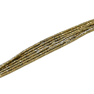 MATTHEW C. LAURENZA | Gold Beaded Tassel Necklace