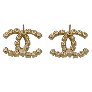 Crystal CC Stud Earrings