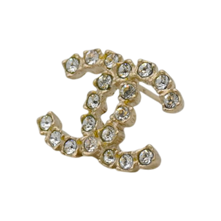 Crystal CC Stud Earrings