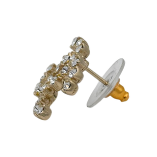 Crystal CC Stud Earrings
