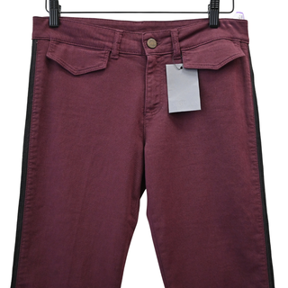 Plum Denim Flared Jeans