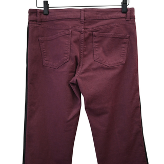 Plum Denim Flared Jeans