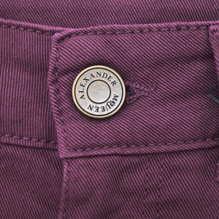 Plum Denim Flared Jeans