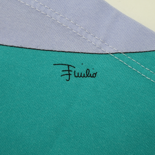 EMILIO PUCCI | Blue Cotton-Spandex Mini Skirt
