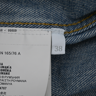 Denim Triangle Logo Jacket