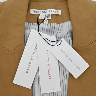 Diego Camel Cropped Dickey Jacket