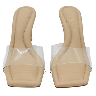 Gigi PVC Heeled Sandals