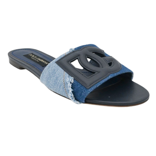 Denim DG Slide Sandals