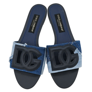 Denim DG Slide Sandals
