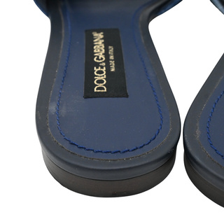 Denim DG Slide Sandals