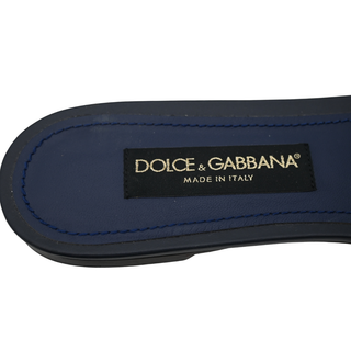 Denim DG Slide Sandals